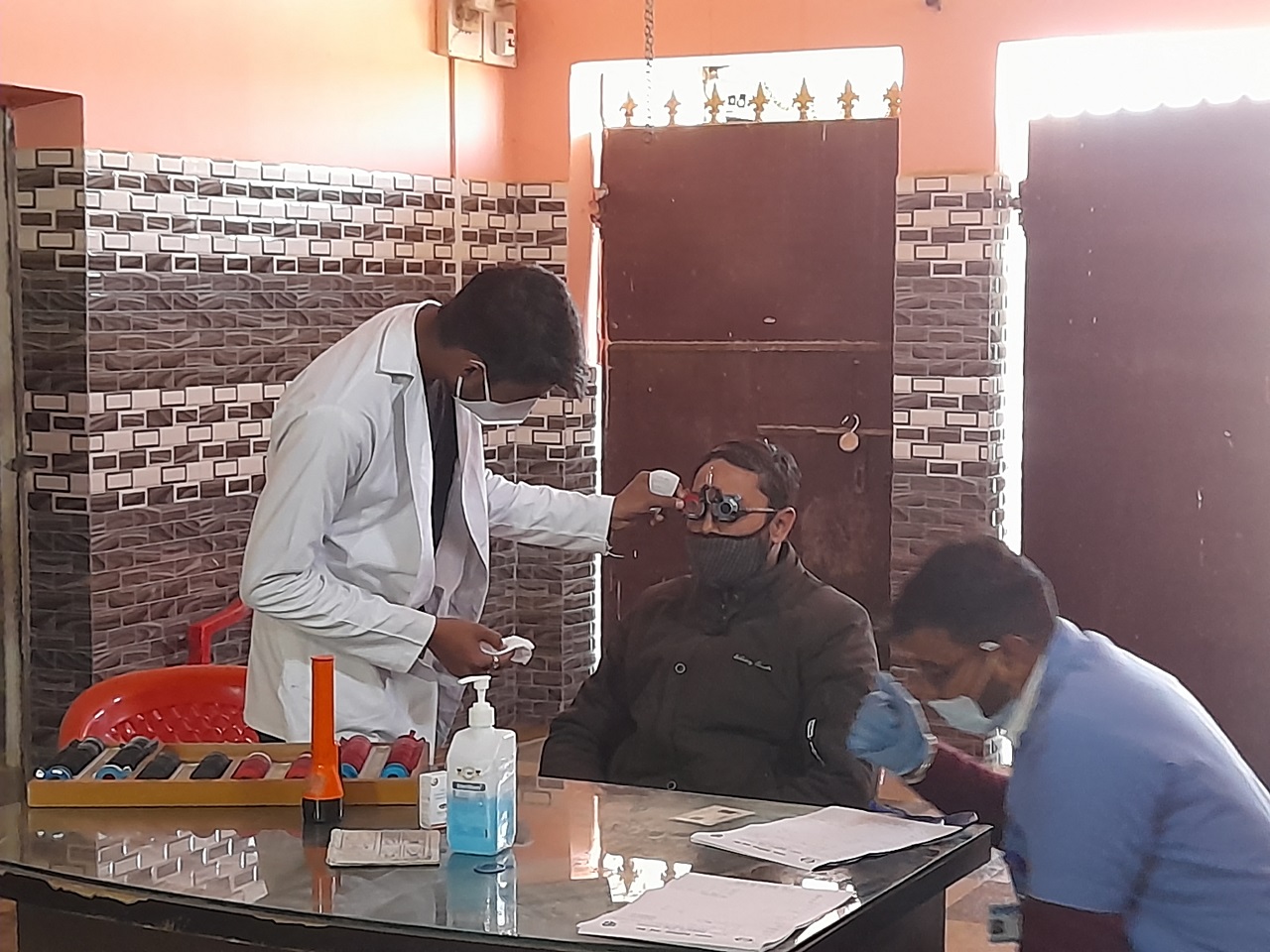 Dr. Bharti Kashyap: Cataract Screening and Surgery Camp with Camp with Patel Niwash, Chatakpur, Ranchi on 27th January 2022
