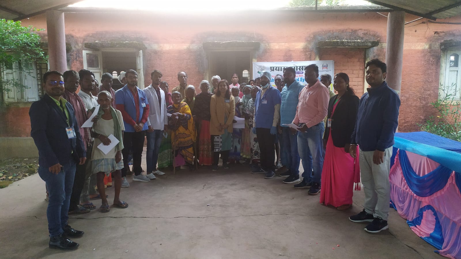 Dr. Bharti Kashyap: Cataract Screening and Surgery Camp with Camp with Prayas Society, Angara & Namkum, Ranchi