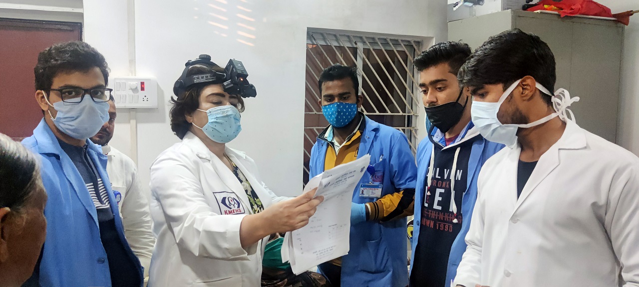 Dr. Bharti Kashyap: Cataract Screening and Surgery Camp with Kanke General Hospital and New Colony Ward No. 37 Jagarnthpur, Ranchi