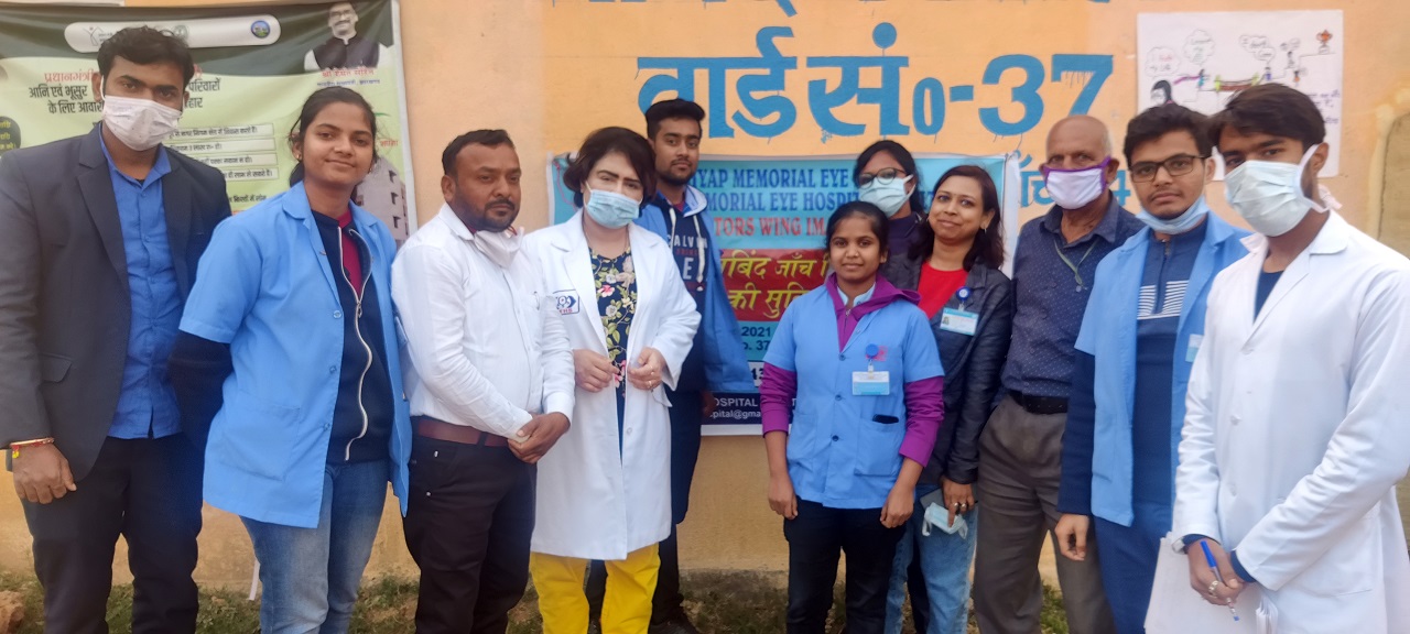 Dr. Bharti Kashyap: Cataract Screening and Surgery Camp with Kanke General Hospital and New Colony Ward No. 37 Jagarnthpur, Ranchi
