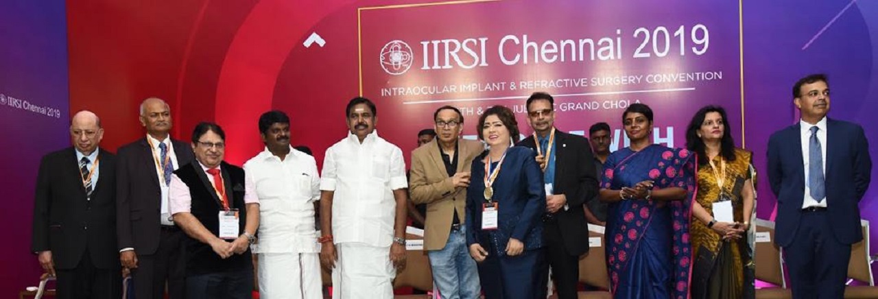 Dr. Bharti Kashyap:IIRSI Gold medal for Excellence in Cataract refractive surgery in 2019
