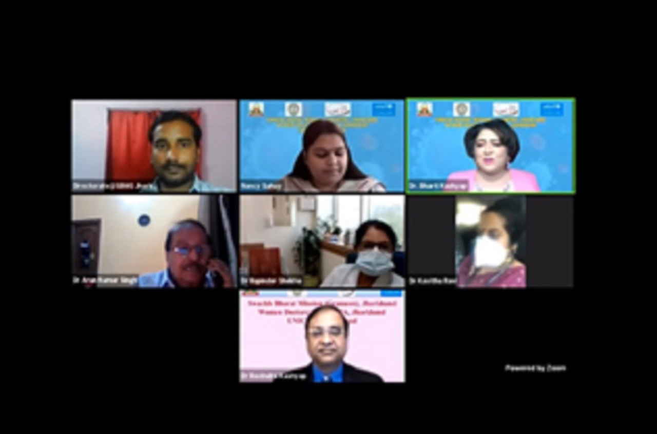 Dr. Bharti Kashyap: Largest International Public Awareness Module with Swachh Bharat Mission (Grameen) and UNICEF, Jharkhand on 10th of May, 2021
