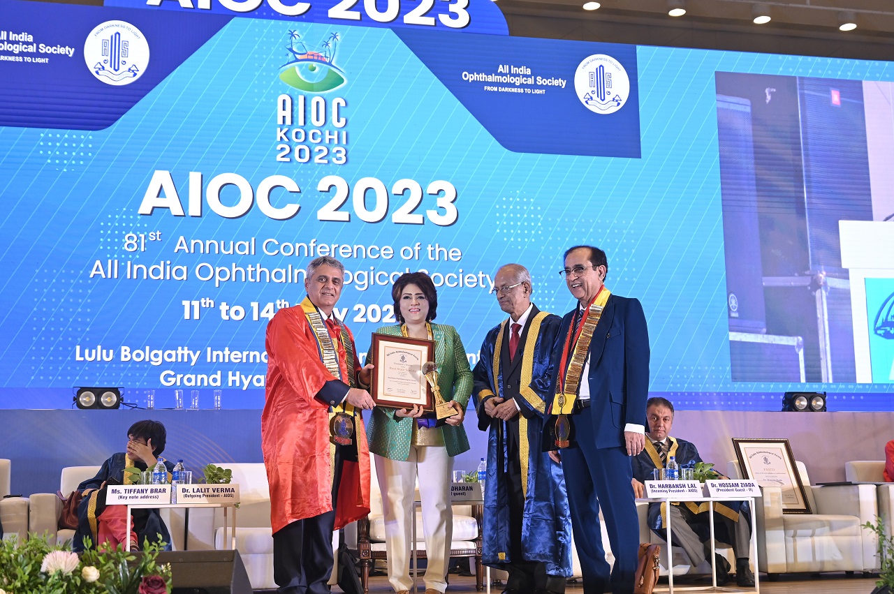 Dr. Bharti Kashyap:AIOC Award, Jharkhand 2023 