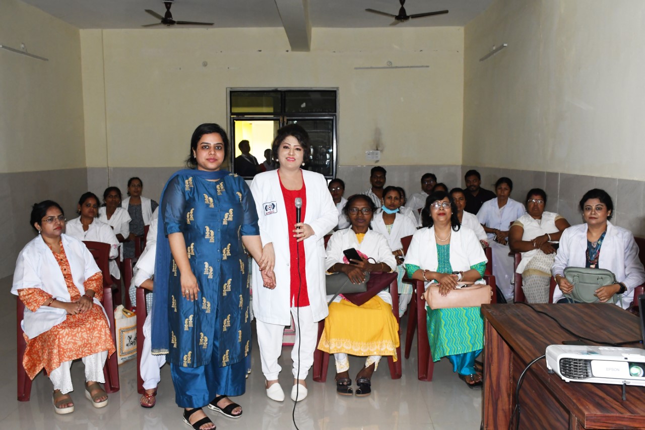 Dr. Bharti Kashyap:Mega Women Health Camp in Fatehpur CHC, Jamtara